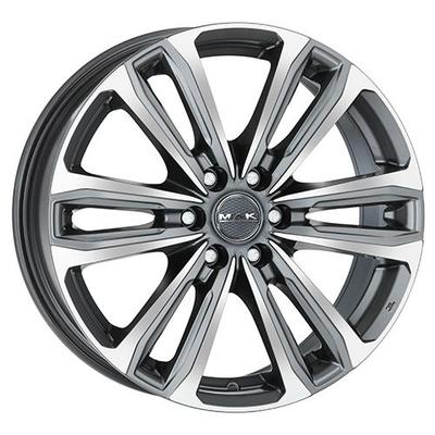 MAK SAFARI 6 gun metallic mirror 7.5Jx17 6x139.7 ET25