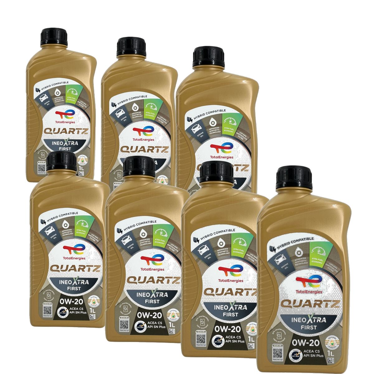 Total Quartz Ineo Xtra First 0W-20 7x1 Liter