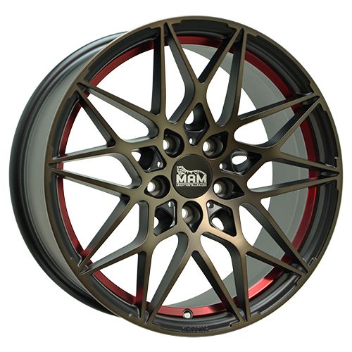 MAM WHEELS MAM B2 bronze red inside 8.0Jx18 5x112 ET45