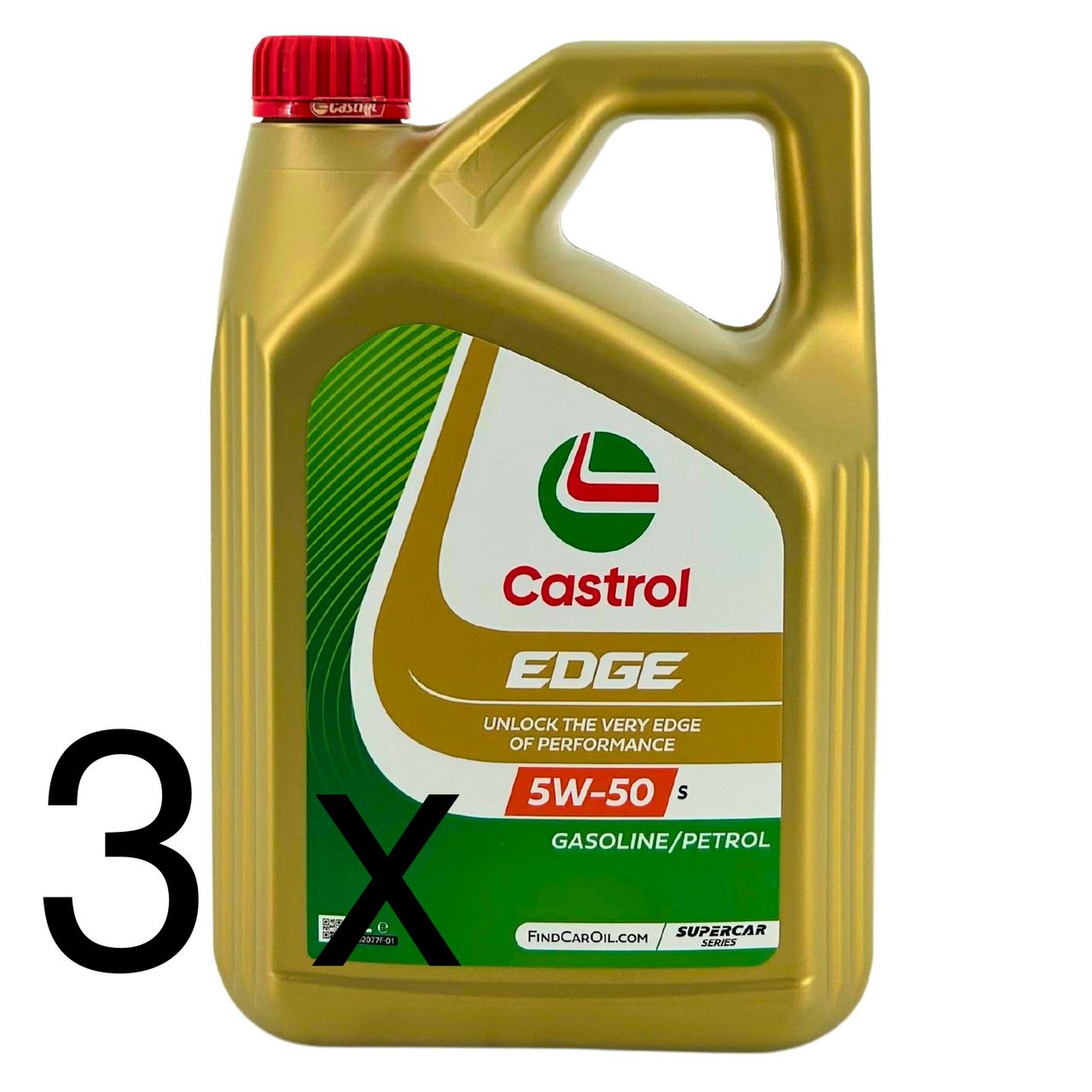 Castrol Edge 5W-50 S 3x4 Liter Castrol Edge 5W-50 S 3x4 Liter