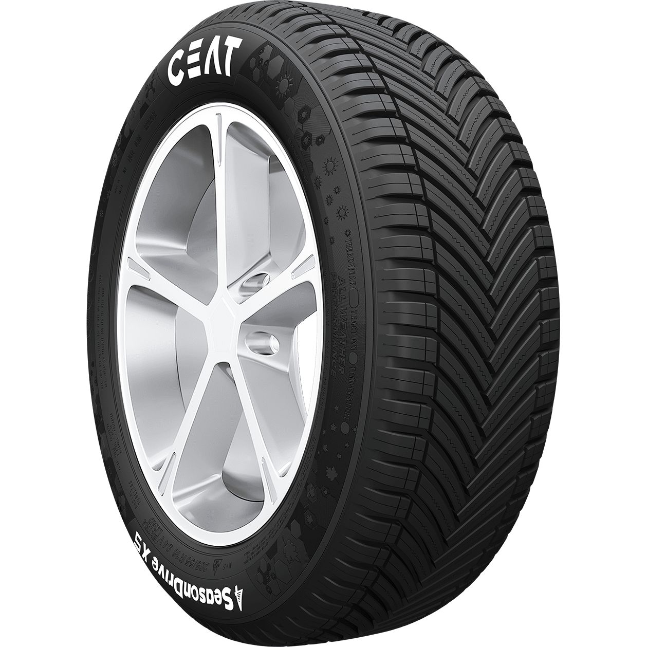 CEAT 4SEASONDRIVE X5 205/55R16 94V XL BSW