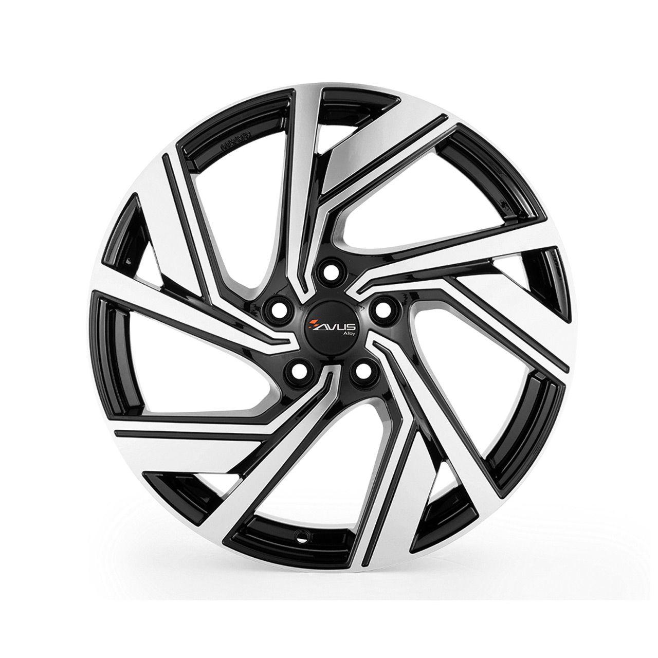 AVUS RACING AC-521 black polished 10.5Jx21 5x120 ET45