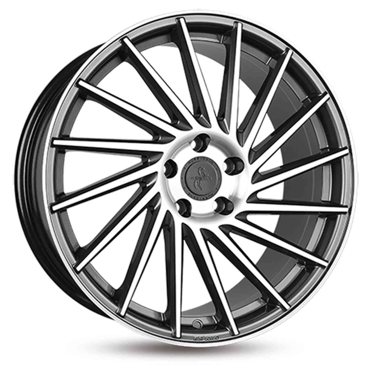 KESKIN KT17 HURRICANE palladium front polished 8.5Jx19 5x114.3 ET40