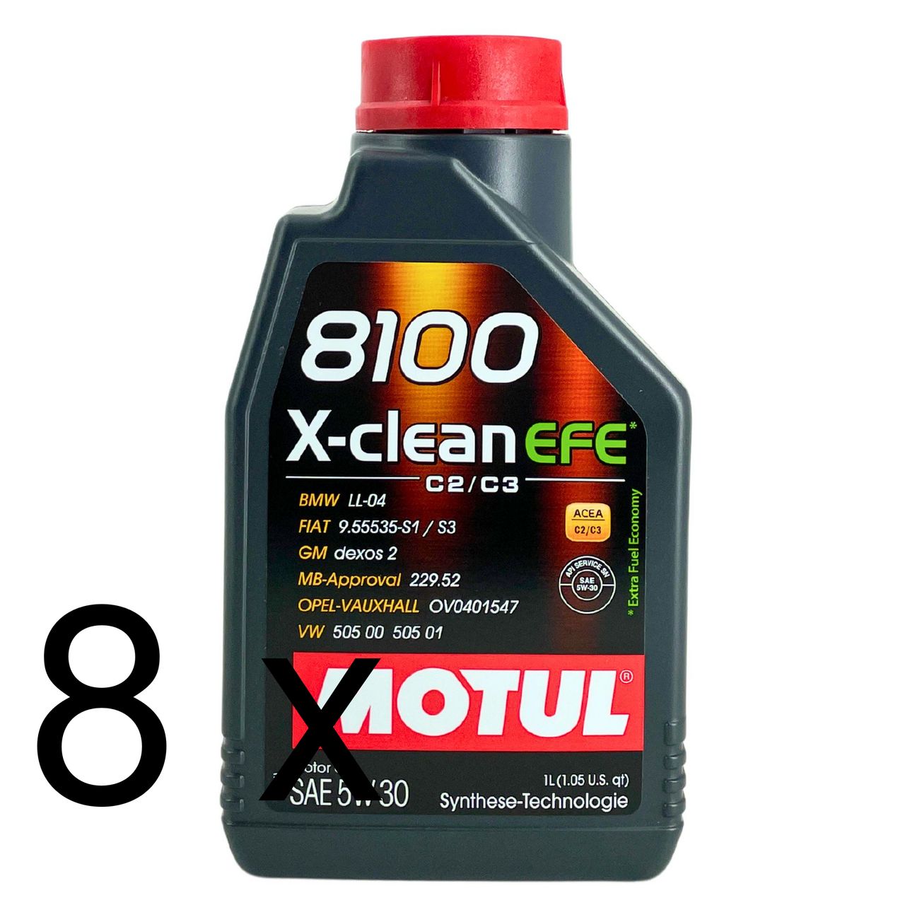 Motul 8100 X-clean EFE 5W-30 8x1 Liter
