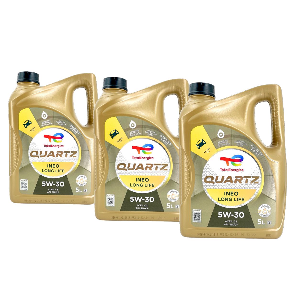 Total Quartz Ineo Longlife 5W-30 3x5 Liter