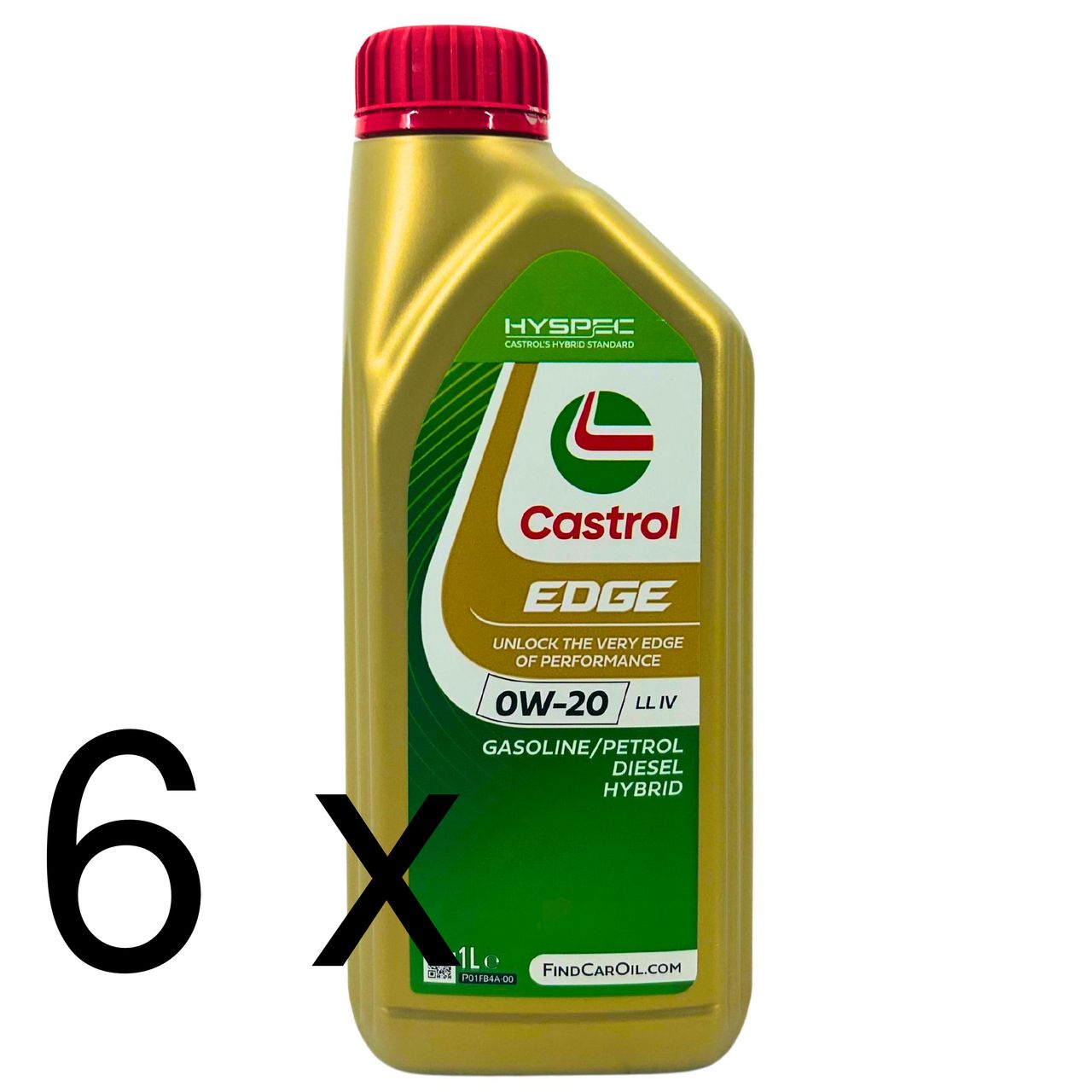 Castrol Edge 0W-20 LL IV 6x1 Liter Castrol Edge 0W-20 LL IV 6x1 Liter