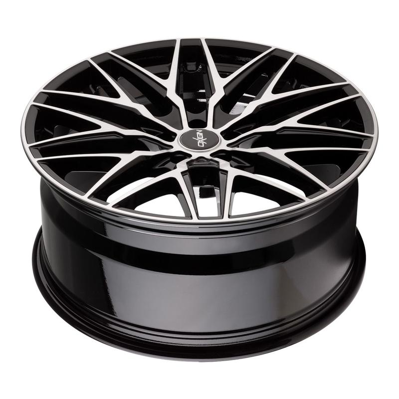 OXIGIN 25OXCROSS black full polish 7.5Jx18 5x114.3 ET45