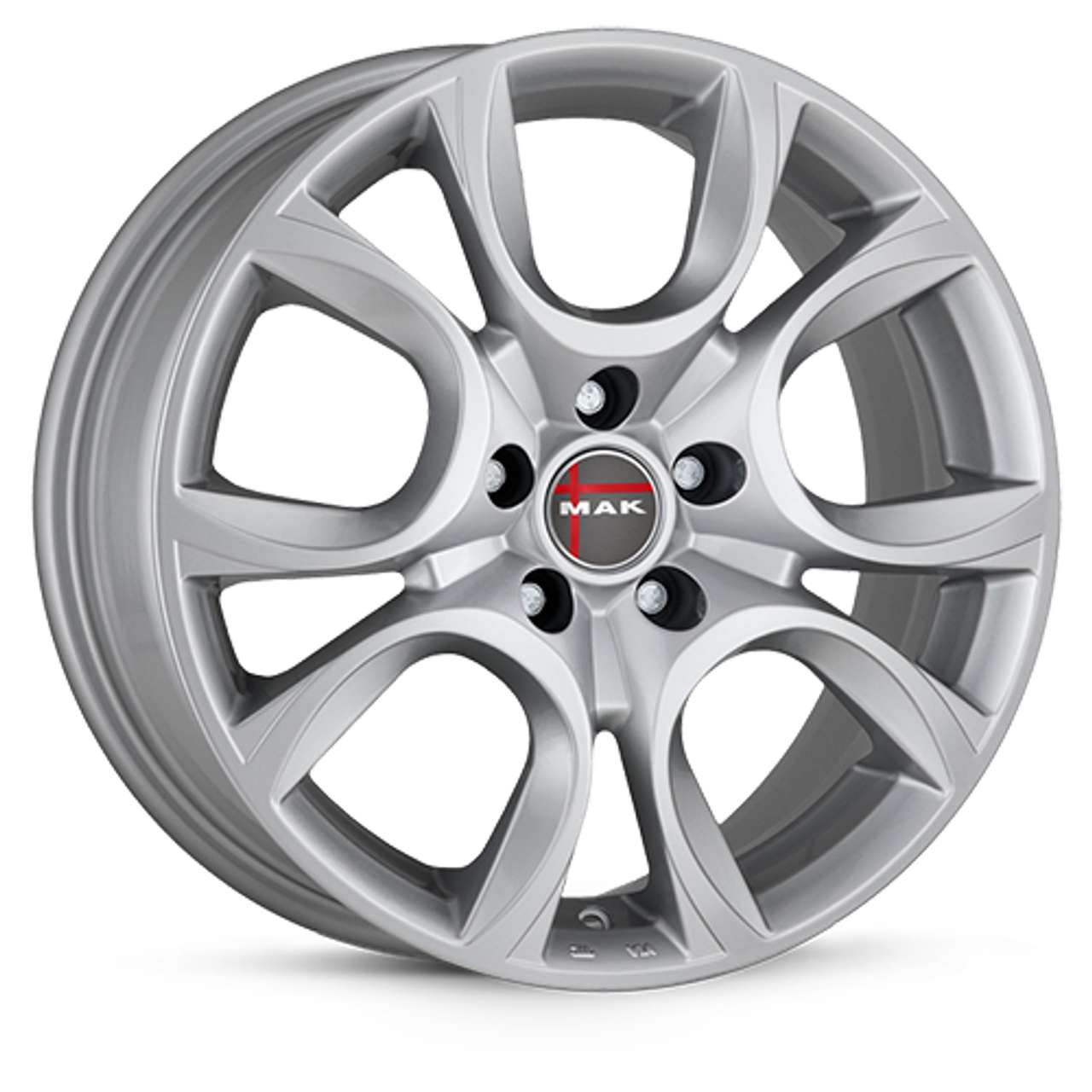 MAK TORINO silber 7.0Jx16 4x98 ET39