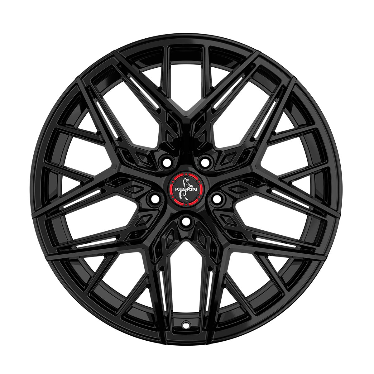 KESKIN WHEELS KT25 PEARL black painted 8.5Jx20 5x114.3 ET35